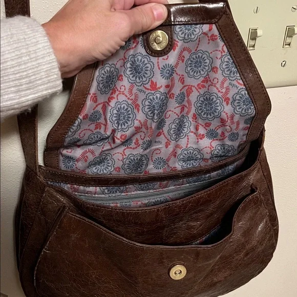 Hobo The Original Brown Leather Women's Shoulder Bag/Purse - Picture 6 of 6
